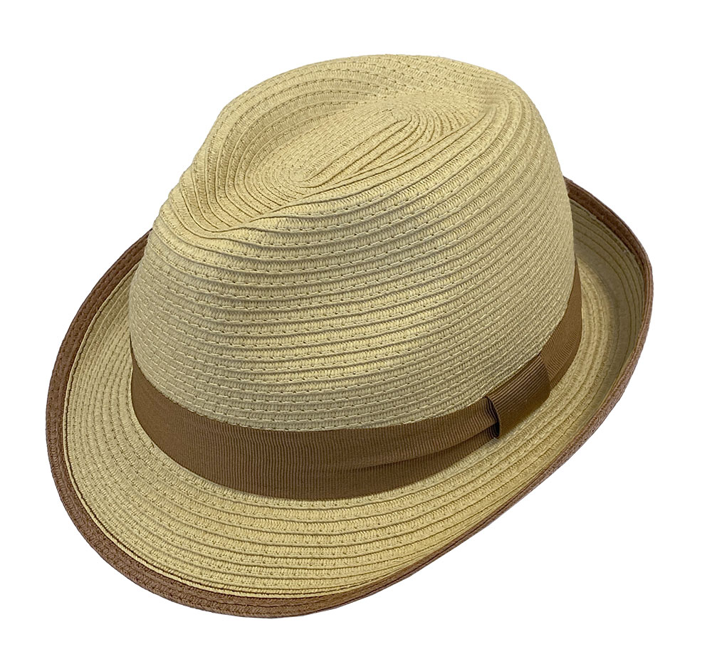 Valencia Paper Braid Fedora - Brimmed Hats